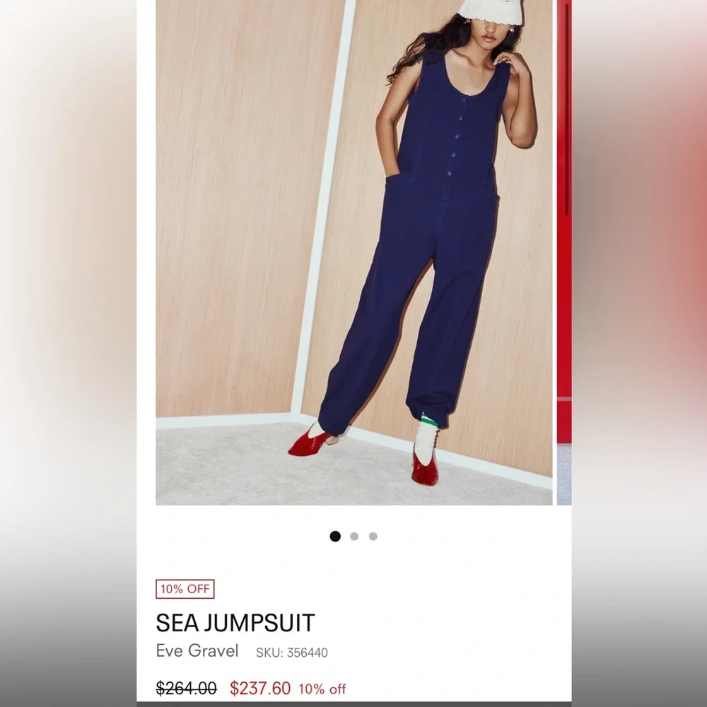 Eve Gravel Linen Shorts Romper in Clay - Picture 13 of 14